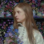Heating Up Manhattan Detail of "Julia" contemporary realism by Hiroshi Furuyoshi