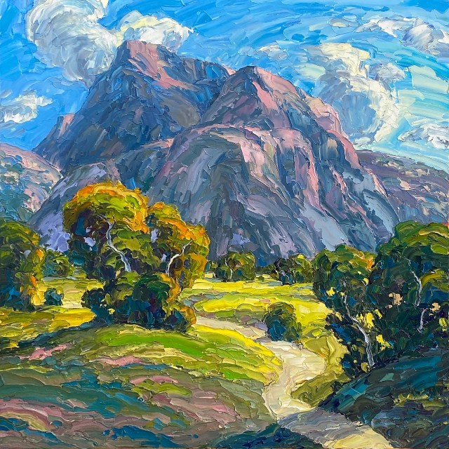 Impressionist Art - 3rd Place: "Summer Light" by Brad Teare