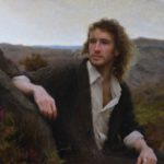 A Pair of Leaders RUTH FITTON (b. 1992), "Where Echoes Meet," 2020, oil on linen, 20 x 28 in., ARC Purchase Award Winner