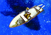 New Realities for Art Collectors and Artists Julio Larraz, "The Big Fish I," 2000, oil on canvas, 54 x 70 in., private collection; as seen in Fine Art Connoisseur (November/December 2021)