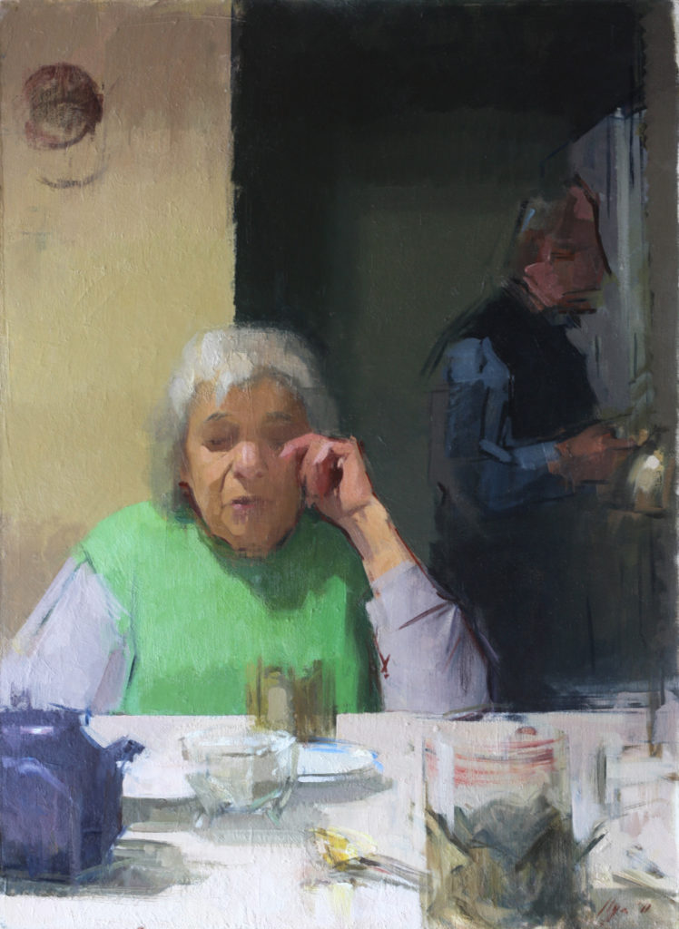 Ilya Gefter, "Table," 89 x 66 cm