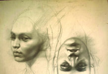 Observing A Slow, Ancient Art Technique silverpoint drawings Steven Assael