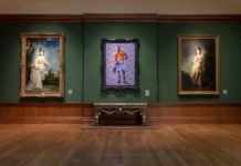 Portrait of a Young Gentleman Now on View Installation view in the Thornton Portrait Gallery at The Huntington