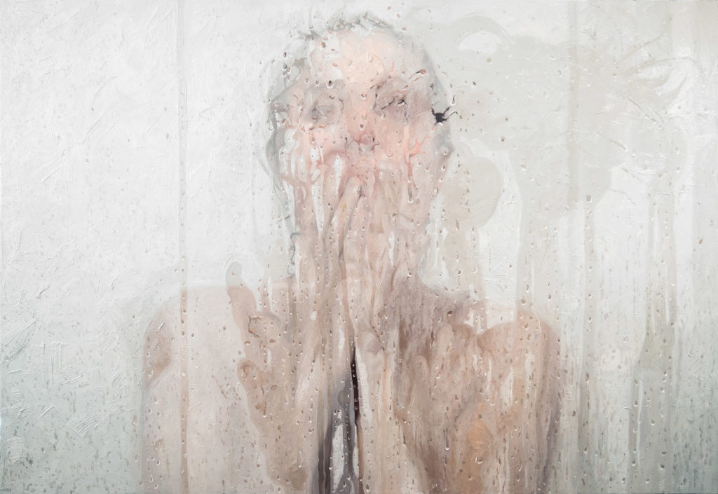 ALYSSA MONKS, "It's All Under Control," 2021, oil on linen, 62 x 90 inches