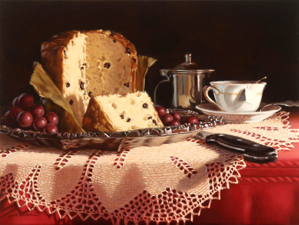 Paintings of bread - JON TOCCHINI (b. 1968), "Seasonal Favorites," 2014, oil on canvas, 12 x 16 in., private collection
