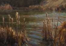 A River Runs Through Her MARY PETTIS (b. 1953), Leftovers, 2021, oil on linen, 18 x 24 in.