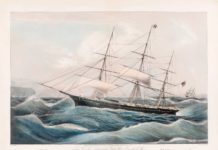 Revisiting America C. Parsons for Currier & Ives, Clipper Ship “Racer"