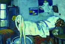 Picasso: Painting the Blue Period The Blue Room Picasso painting