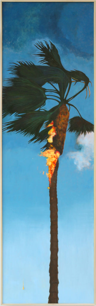 Painting of a palm tree