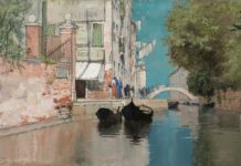 Watercolors for All "On the Way to the Public Garden" painting