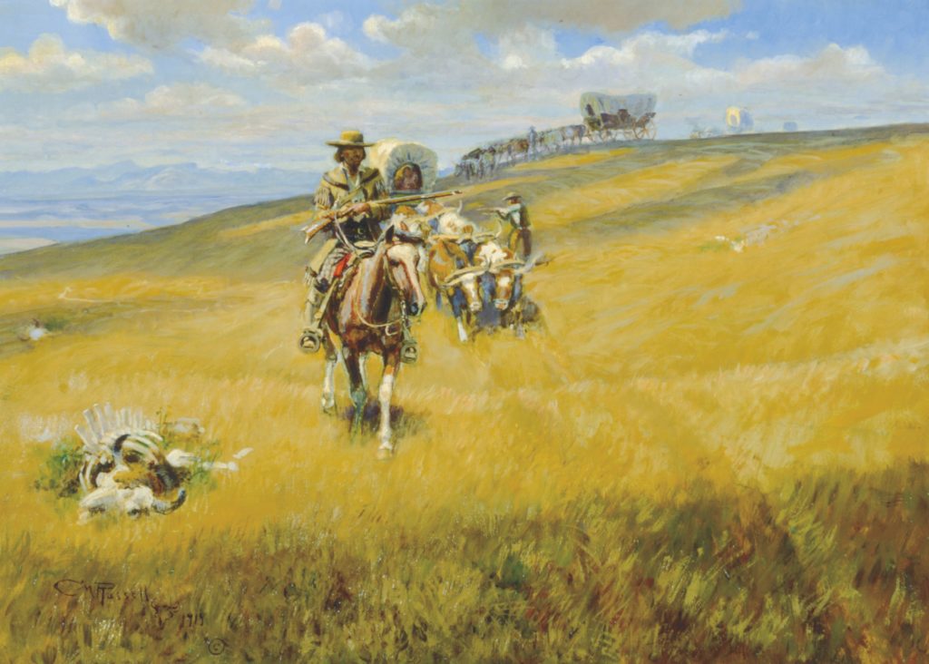 Western art by Charles M. Russell
