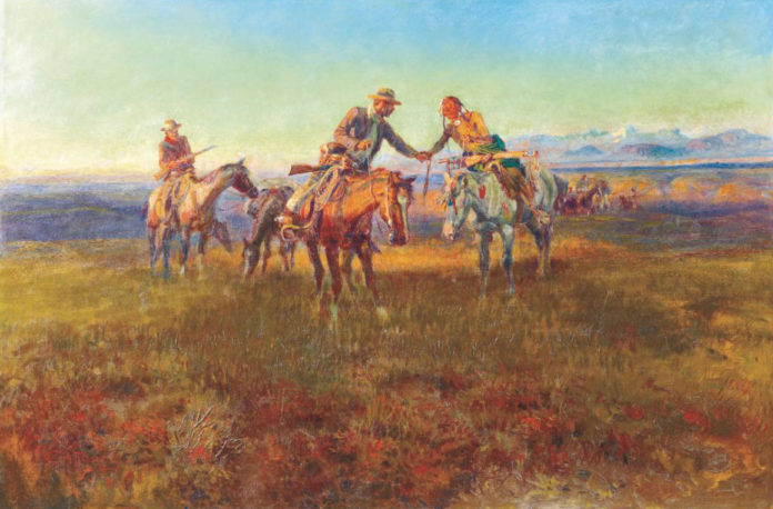 Western art by Charles M. Russell