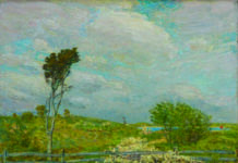 Art Collection on View: From Hassam to Wyeth Wainscott Links painting by Childe Hassam