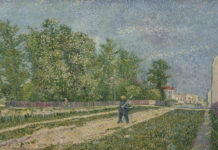 Van Gogh Comes to Santa Barbara Vincent van Gogh (Dutch, 1853–1890), "Road to the Outskirts of Paris"