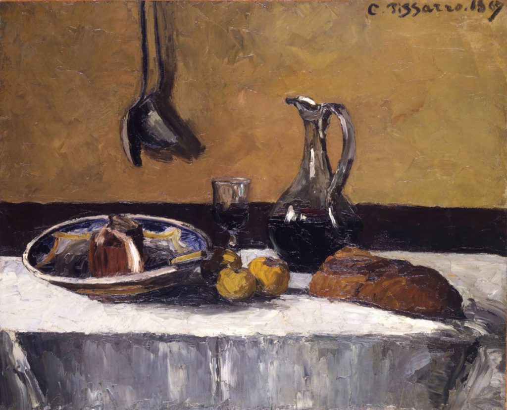 Still life paintings - Pissarro