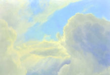 The Heavens Declare Paintings of skies and clouds