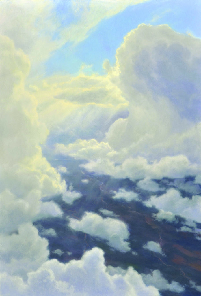 Paintings of skies and clouds
