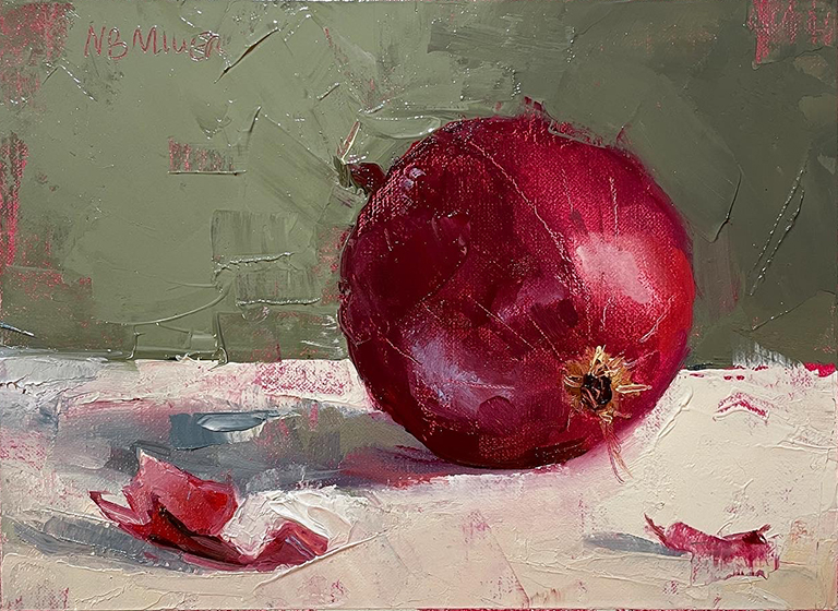 Still life paintings of fruit