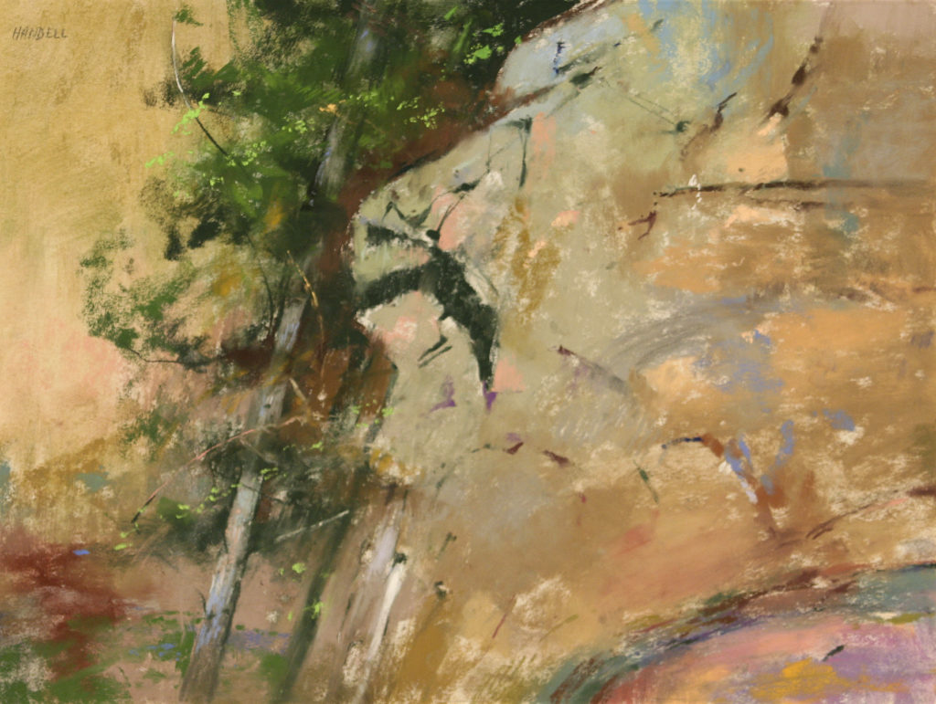 Albert Handell AISM, "Somewhere," Pastel, 11 x 15 in., $6000
