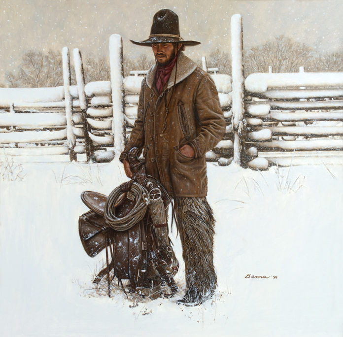 James Bama paintings - Trout Creek Ranch