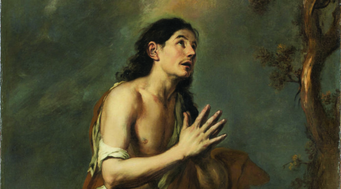 The Prodigal Son Among the Swine, detail