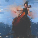 The Grandeur of Having a Cellist Art Model Paintings of musicians