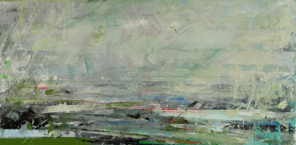 Andrew Wykes, "North Atlantic from Mayo Coast," 12 x 18 inches, Arcylic on canvas