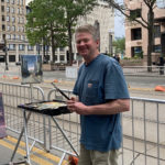 Artist Spotlight: Richard Boyer Artist Richard Boyer at work in Salt Lake City