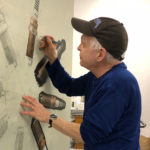Artist Spotlight: Peter Swift Peter Swift working in his studio