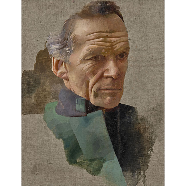 Contemporary art collection - Diarmuid Kelley portrait painting