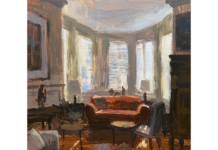 Moments in Time with Joe Gyurcsak painting of an interior room - Southern Light - Joe Gyurcsak
