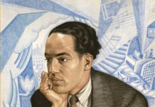Let’s Solve This Portrait painting of Langston Hughes