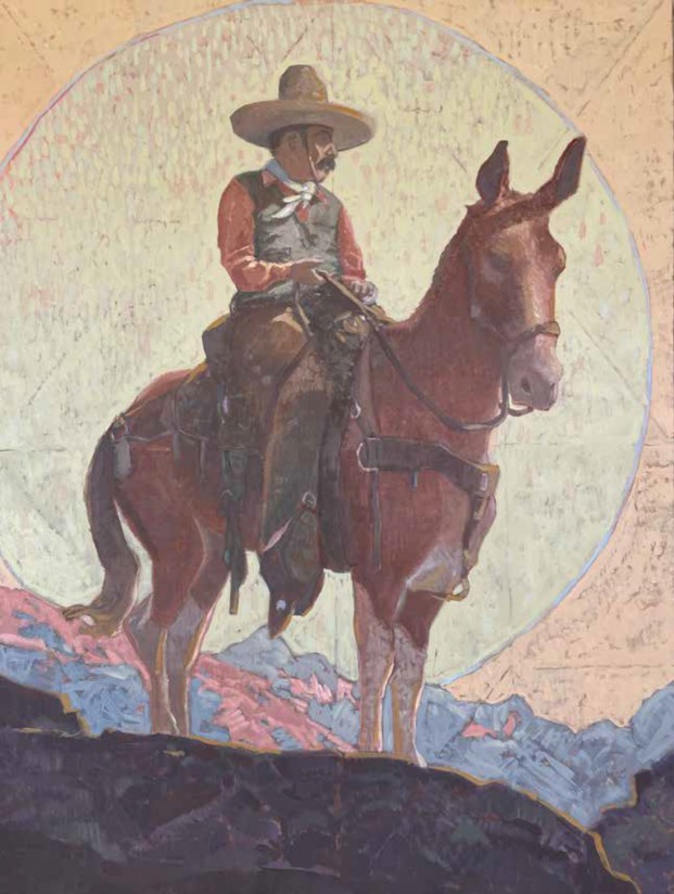 Western paintings of Mexican Vaqueros