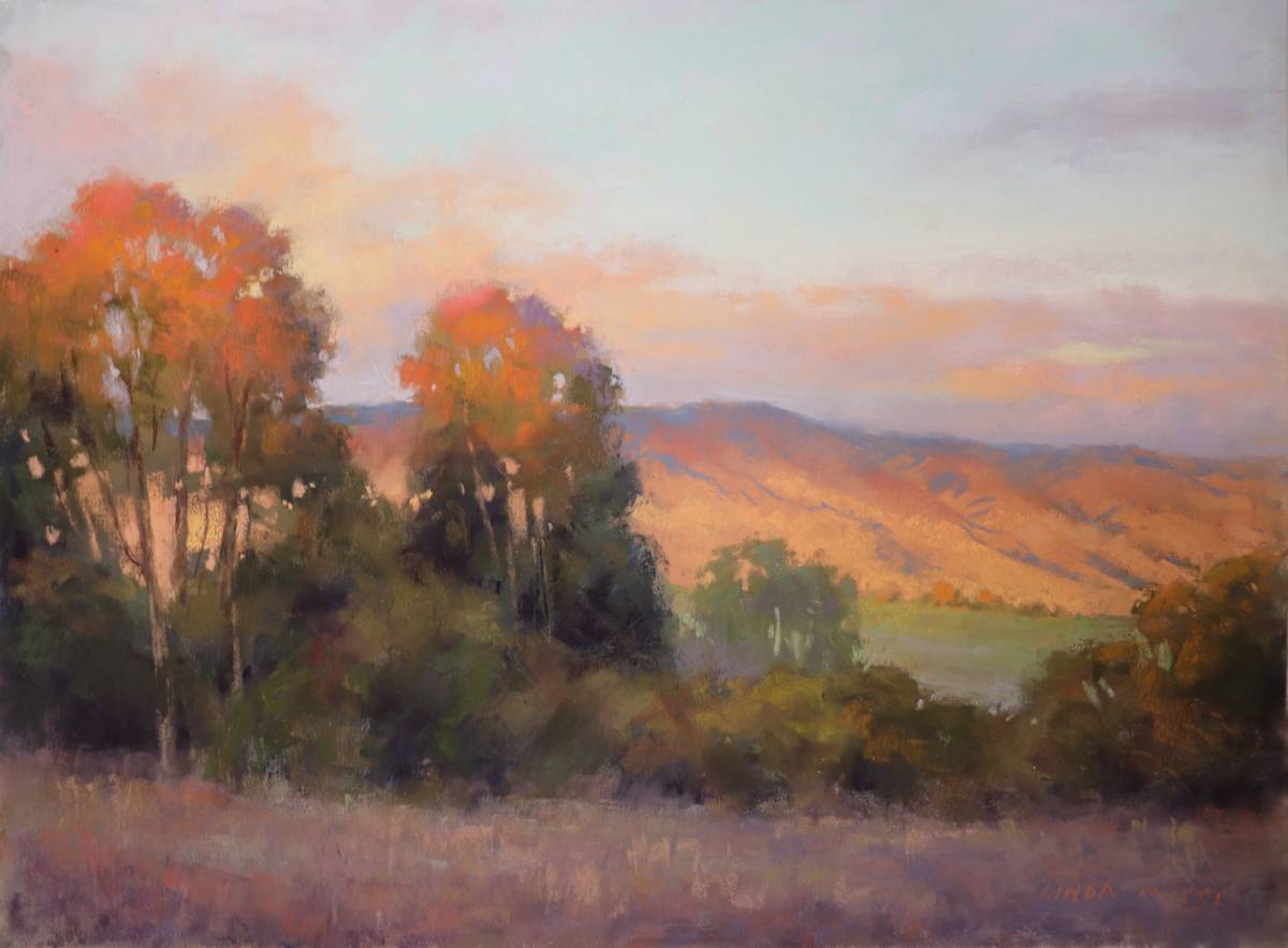 Linda Mutti, "Afternoon Delight," pastel, 12 x 16 in.