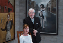 A $12 Million Gift Portrait painting of art collectors - Bennetts