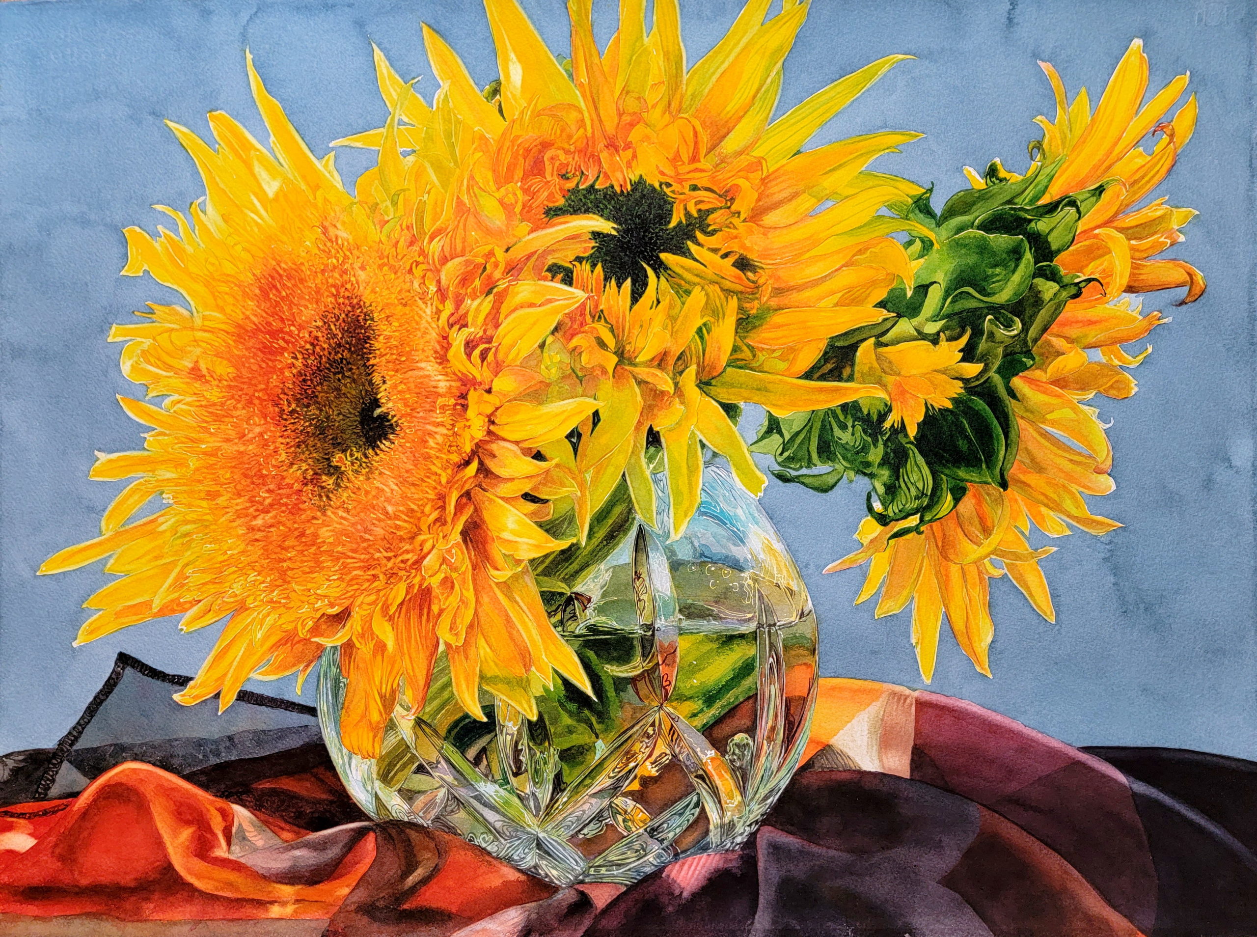 "Joy of Sunflowers" by Soon Y. Warren