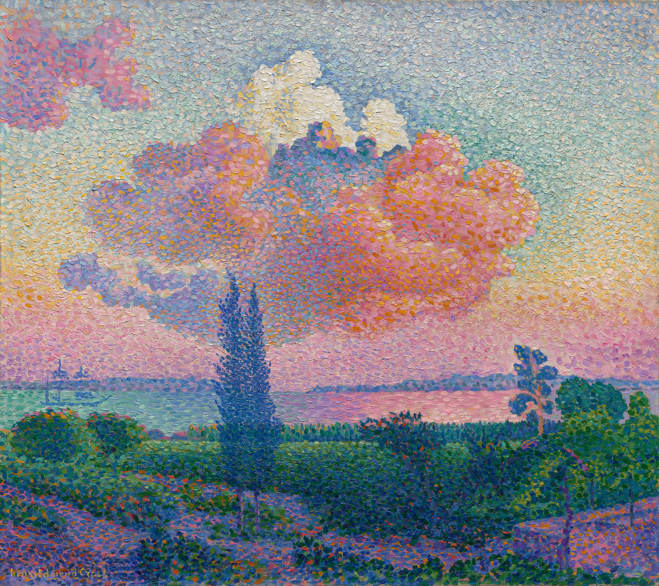 Henri-Edmond Cross (French, 1856–1910). "The Pink Cloud"