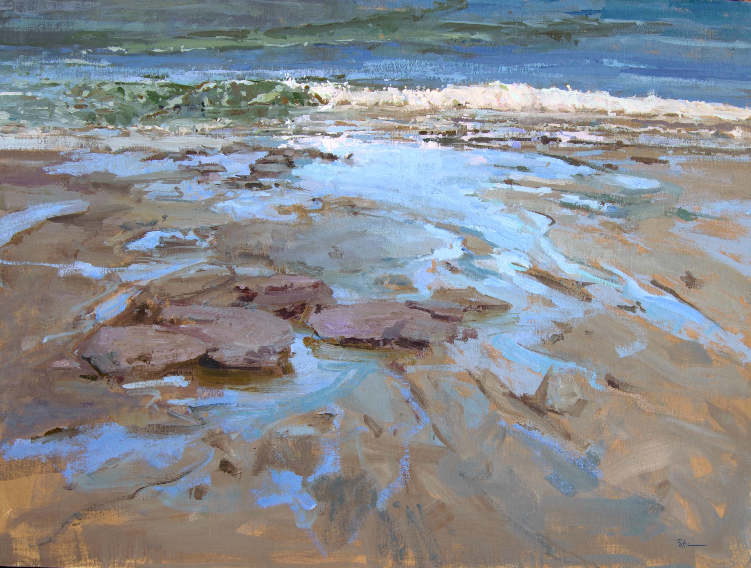 Lori Putnam, "Tidal," 36 x 48 in.