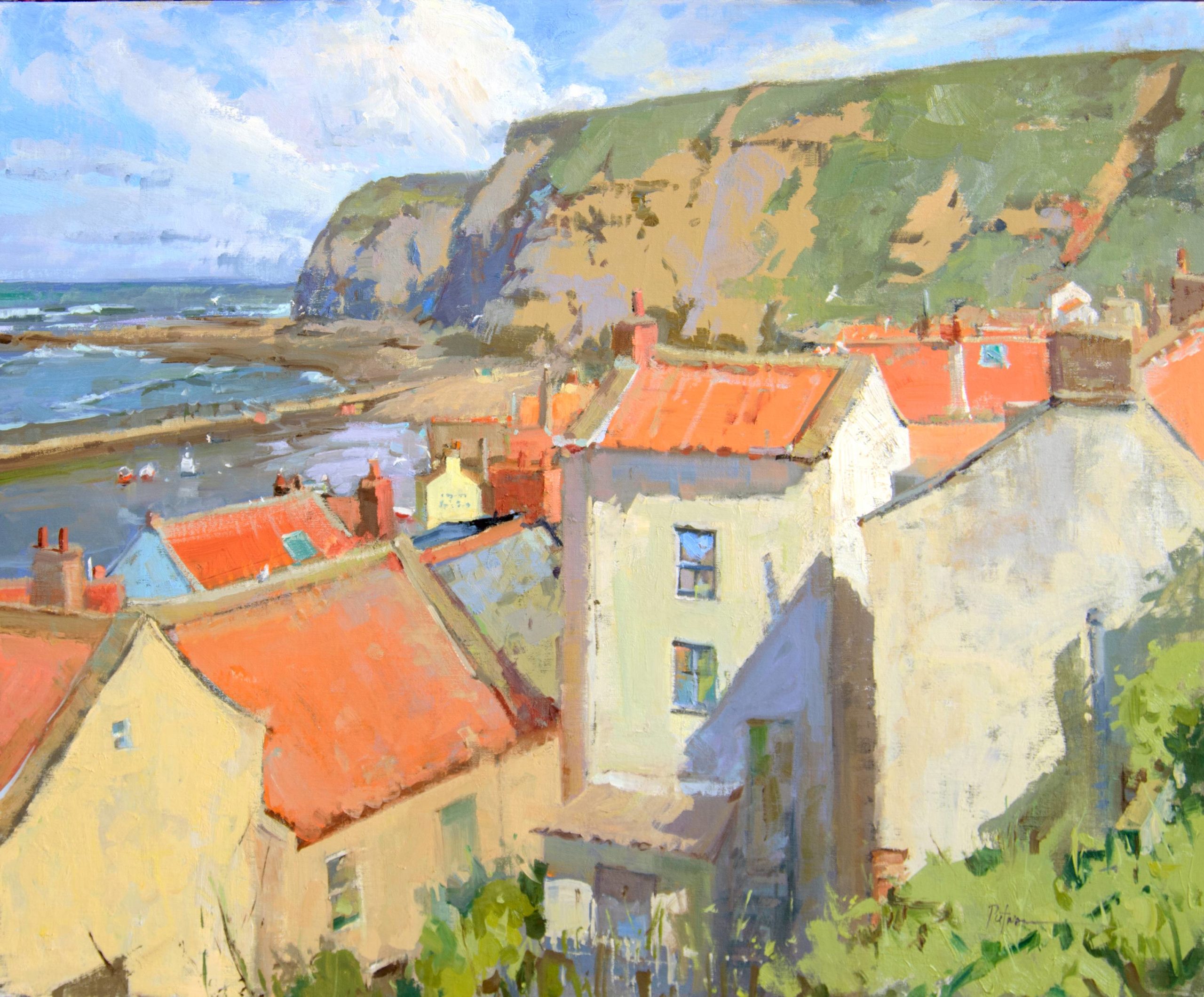 Lori Putnam, "Yorkshire Coast," 30 x 36 in.