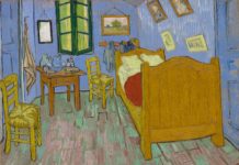 Van Gogh in America Vincent van Gogh paintings, "The Bedroom," 1889