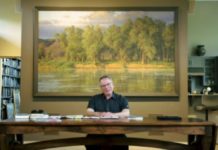 Master Artists Gather for Contemporary Realism From Clyde Aspevig's presentation on contemporary realism landscape painting