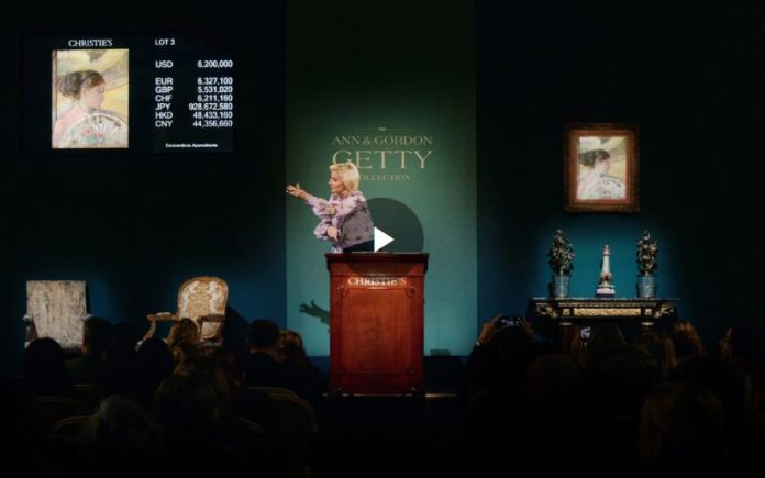Christies art auctions