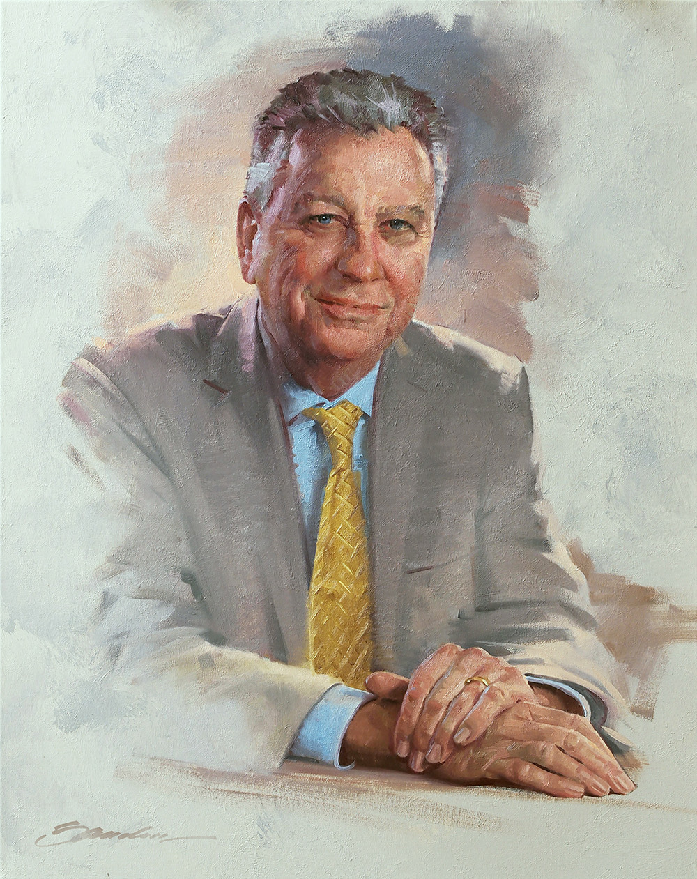Portrait of Eric Rhoads by John Howard Sanden