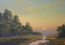 First Place Winner: “Come September” PleinAir Salon - Paula Holtzclaw, “Come September,” oil, 16 x 20 in.