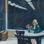 Edward Hopper’s Most Iconic Paintings of New York Painting of a woman at a table