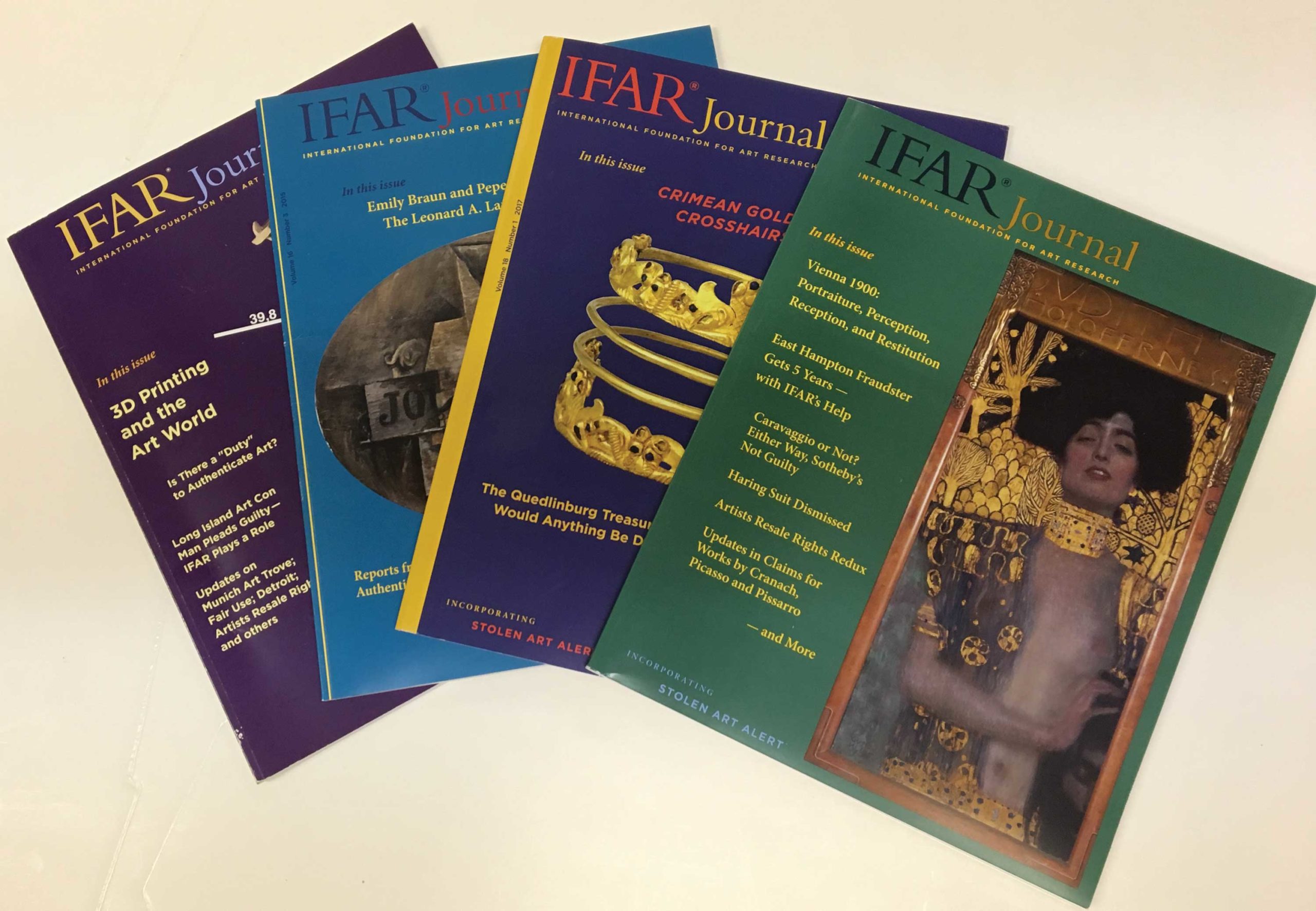 Four issues of IFAR Journal