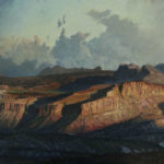 100 Years of Texas Parks – in Art Texas art: David Caton, "To the East," oil on canvas