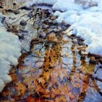 On Winning with the Watercolor “Winter’s Reflection” Plein Air Salon - Rukiye Garip, “Winter Reflection,” watercolor, 30 x 22 in.