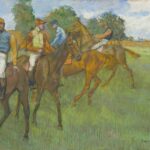 19th Century French Drawings 19th century drawings - Degas pastel