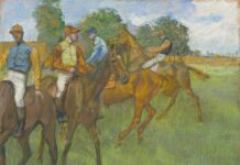 19th Century French Drawings 19th century drawings - Degas pastel